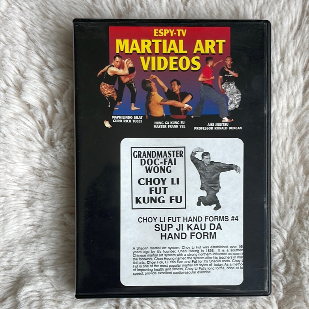 Choy Li Fut Hand Forms #4 DVD by Grandmaster Doc Fai Wong